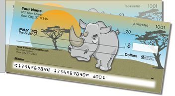 Jungle Buddy Side Tear Design Checks