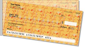 Jungle Print Side Tear Checks