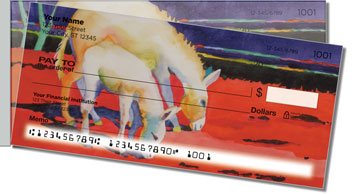 Kay Smith Donkey Side Tear Personalized Checks