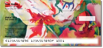 Kay Smith Tulip Personalized Checks