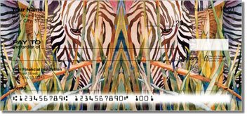 Kay Smith Zebra Personalized Checks