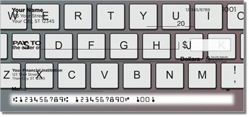 Keyboard Personalized Checks