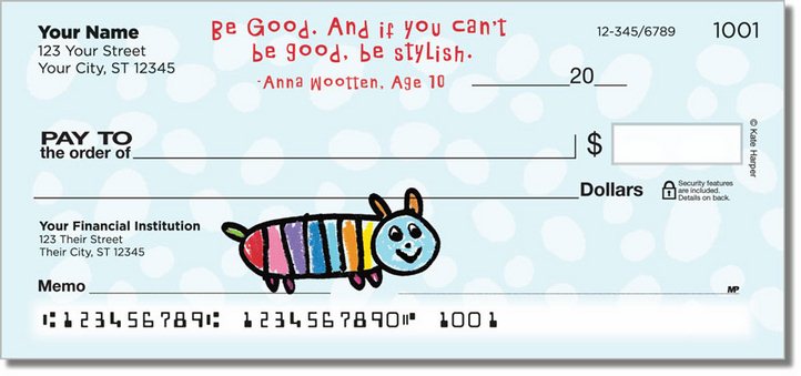 Kid Quotation Personal Checks