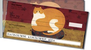 Kimble Cat Side Tear Personalized Checks
