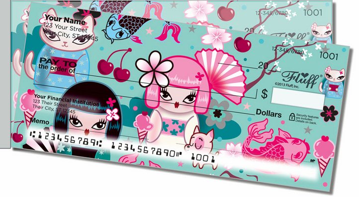 Kimono Cutie Side Tear Personal Checks