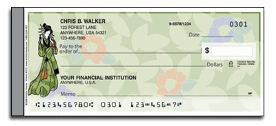 Kimono Side Tear Personal Checks