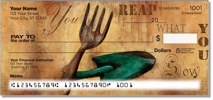 Knold Garden Personal Checks