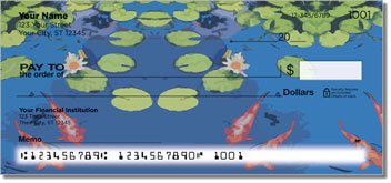 Koi Fish Personalized Checks