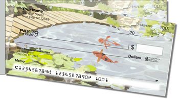 Koi Fish Side Tear Design Checks