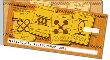 Kwanzaa Side Tear Checks