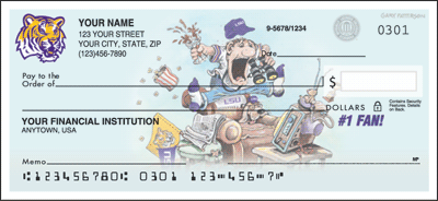 LSU No 1 Fan Personal Checks