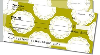 Lace Doily Side Tear Checks