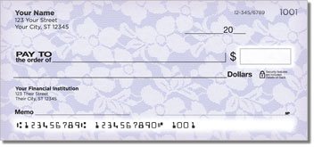 Lace Personalized Checks