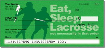 Lacrosse Personalized Checks