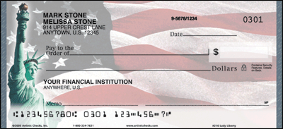 Lady Liberty Personal Checks