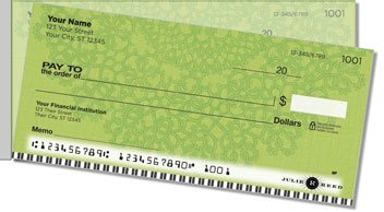 Large Doily Side Tear Design Checks