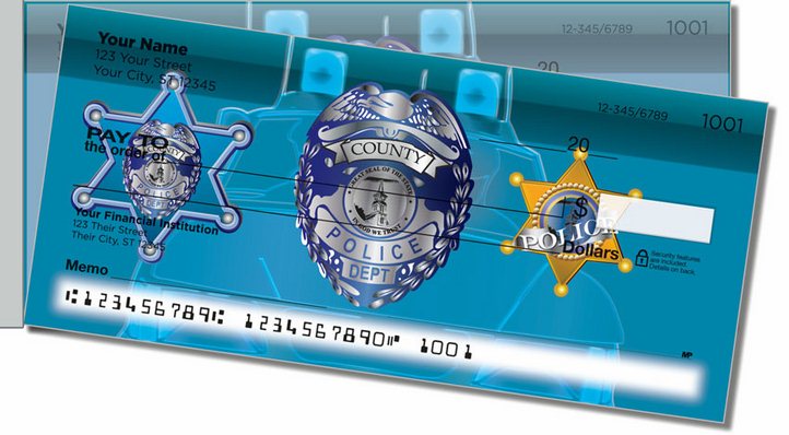 Law Enforcement Side Tear Personal Checks