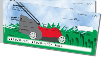 Lawn Care Side Tear Design Checks