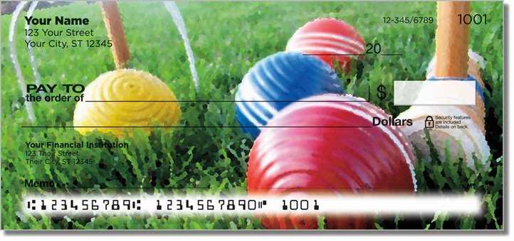 Lawn Game Personal Checks