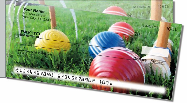 Lawn Game Side Tear Personal Checks