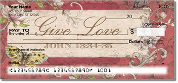 Le Jardin Signs Personalized Checks
