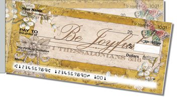 Le Jardin Signs Side Tear Design Checks