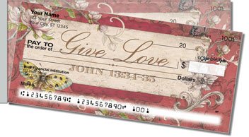Le Jardin Signs Side Tear Personalized Checks