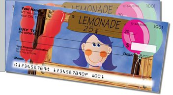 Lemonade Stand Side Tear Design Checks