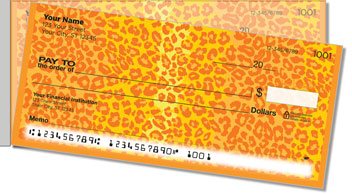 Leopard Side Tear Design Checks