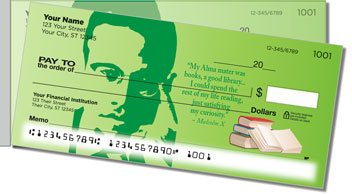 Librarian Side Tear Personalized Checks