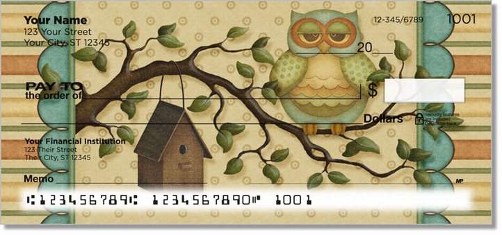 Lifes A Hoot Personal Checks