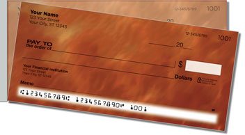 Light Wave Side Tear Personalized Checks