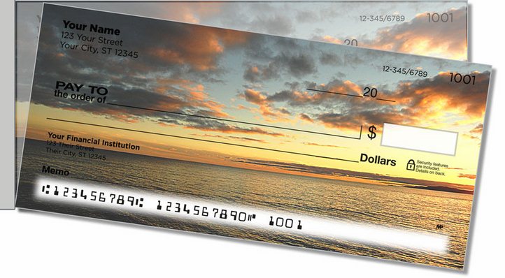 Light of Day Side Tear Personal Checks