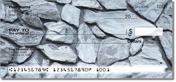 Like a Rock Personalized Checks