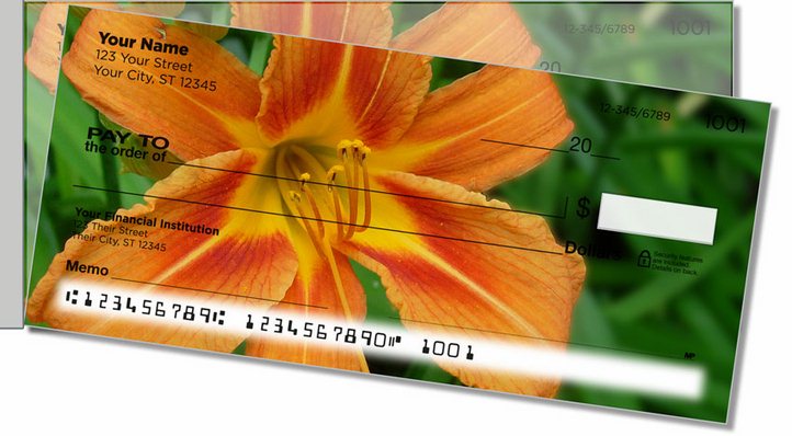 Lily Side Tear Personal Checks
