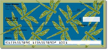 Lindgren Dragonfly Personalized Checks