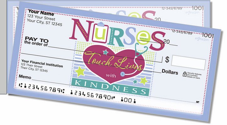 Linn Nurse Side Tear Personal Checks