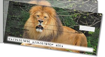 Lion Side Tear Design Checks
