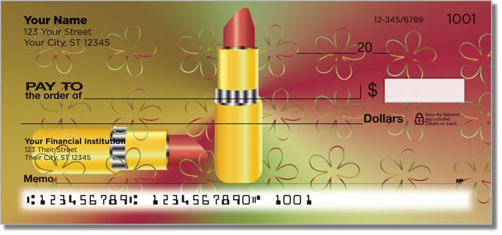 Lipstick Personal Checks
