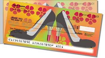 Lipstick Side Tear Design Checks