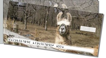 Llama and Alpaca Side Tear Design Checks