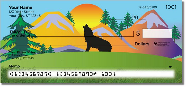 Lone Wolf Personal Checks