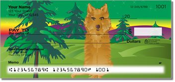 Lone Wolf Personalized Checks