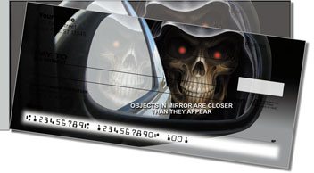 Looking Back Side Tear Personalized Checks