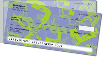 Loop Cube and Ring Side Tear Personalized Checks