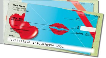 Love Letter Side Tear Personalized Checks
