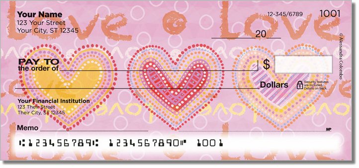 Love Love Personal Checks
