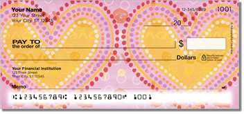Love Love Personalized Checks