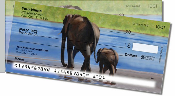 Madaras Safari Side Tear Personal Checks