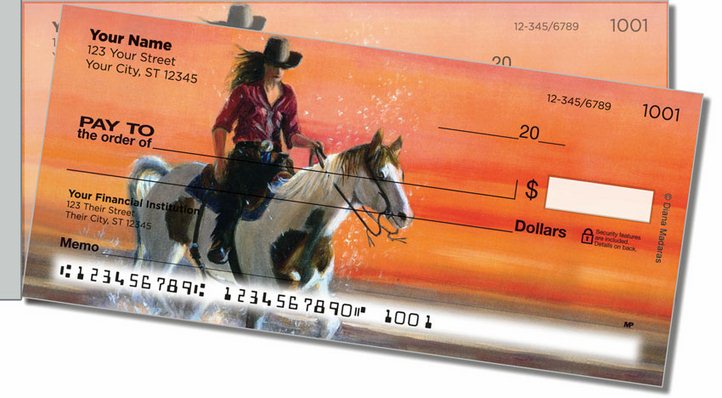 Madaras Western Side Tear Personal Checks